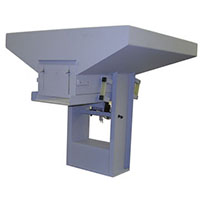 6 Cubic Feet (ft³) Size, Cold Rolled Steel (CRS) Primed, and 120 Volt (V) Alternating Current (AC) Coil Voltage Straight Front Hopper (026-500-0163)