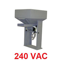 0.5 Cubic Foot (ft³) Size, Cold Rolled Steel (CRS) Primed, and 240 Volt (V) Alternating Current (AC) Coil Voltage Standard Hopper (026-550-0013)