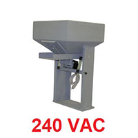 0.8 Cubic Foot (ft³) Size, Cold Rolled Steel (CRS) Primed, and 240 Volt (V) Alternating Current (AC) Coil Voltage Standard Hopper (026-550-0023)