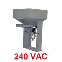 2 Cubic Feet (ft³) Size, Cold Rolled Steel (CRS) Primed, and 240 Volt (V) Alternating Current (AC) Coil Voltage Standard Hopper (026-550-0043)