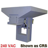 2 Cubic Feet (ft³) Size, 304 Stainless Steel (SS), and 240 Volt (V) Alternating Current (AC) Coil Voltage Straight Front Hopper (026-550-0125)