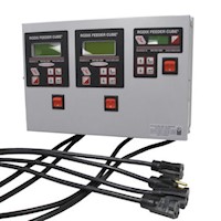 VFC Series, Model VFC-9-2-200, and Triple Control General Purpose Vibratory Feeder Controller (121-200-0767)